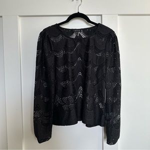 1.State Lace Blouse